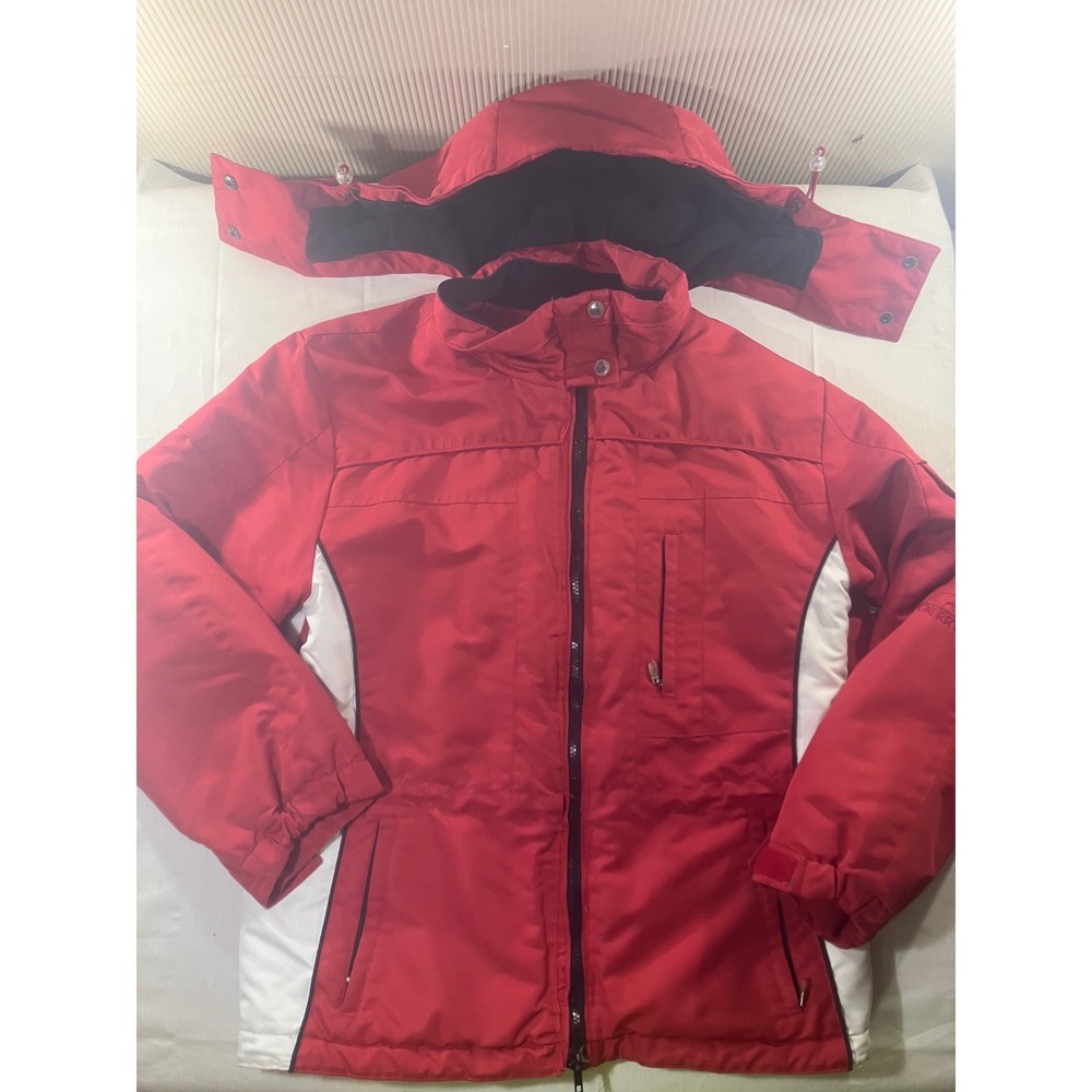 Gerry Red Waterproof Hooded Ski Snow Jacket Coat Size S